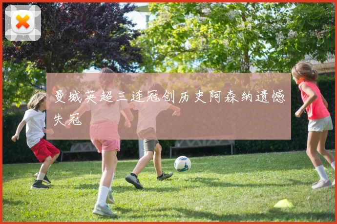 曼城英超三连冠创历史阿森纳遗憾失冠